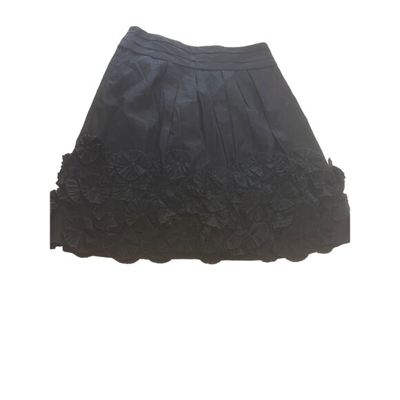 Liefsdottir Black Skirt Roses on the bottom Size 2 - Picture 1 of 4